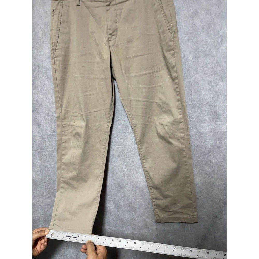 Birddogs Pants Men's 32x28 Beige Performance Chino Golf Tech Active Versatile - Picture 4 of 12